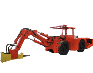 Boosting Underground Mining Rock Breakers at Work